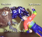 TMet Megatron eating Jeff Gordon's head.