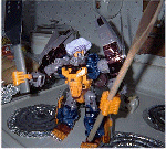 Chef Optimus, ready to defend the kitchen.