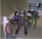 Tripredacus Brushing His Teeth